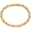 Tennis Link Chain Round