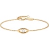 White CZ Evil Eye
