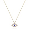 blue cz evil eye