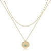 Layer disc evil eye