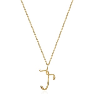 image:imageMEVECCO Gold Dainty Cross Necklace 18K Gold Plated Faith Pendant Necklace with Snake Minimalist Handmade Crucifix Chain Necklace Jewelry Gift