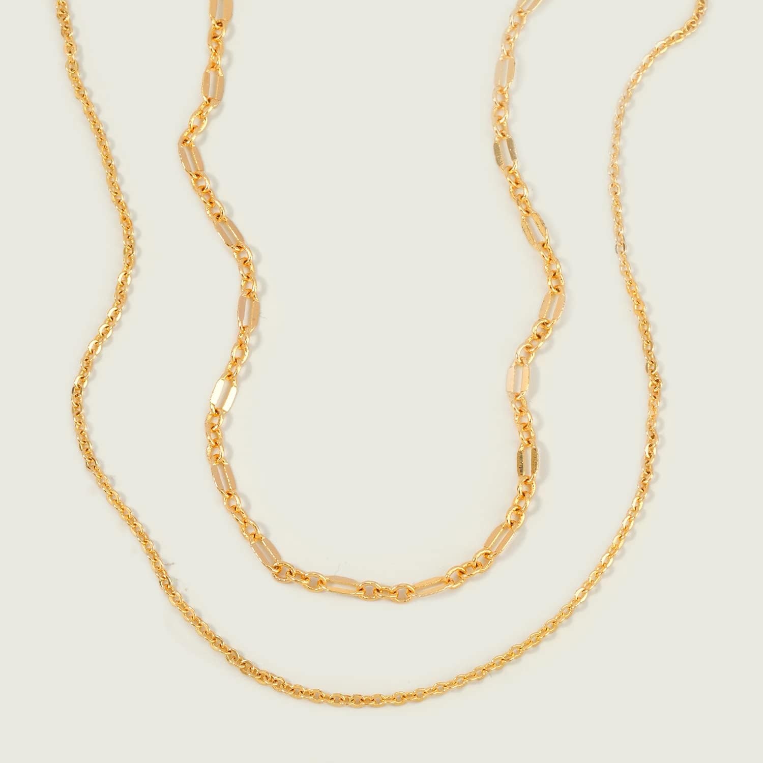 image:imageMEVECCO Anklet for Women Gold Chain 14K Gold Plated Dainty Boho Beach Summer Simple Foot Jewelry Ankle BraceletLayer Lace