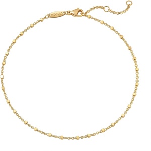 image:imageMEVECCO Anklet for Women Gold Chain 14K Gold Plated Dainty Boho Beach Summer Simple Foot Jewelry Ankle BraceletCube Beaded