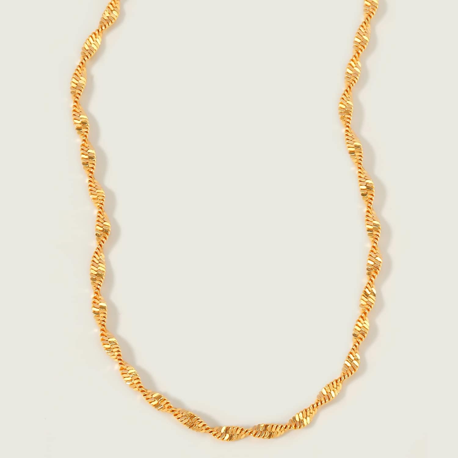 image:imageMEVECCO Gold Rope Chain Bracelets14K Gold Plated Handmade Cute Thin Dainty Bracelet for Women