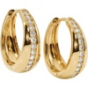 Middle CZ Hoop